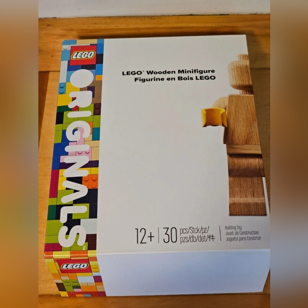 Lego Wood Minifigure BOX ONLY